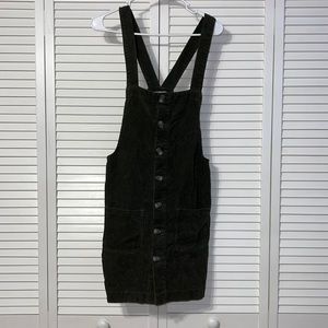 corduroy overall dress